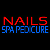 Red Nails Spa Pedicure Leuchtreklame