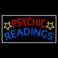 Red Psychic Blue Readings Leuchtreklame