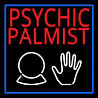 Red Psychic Palmist Leuchtreklame