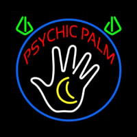 Red Psychic Palms Leuchtreklame