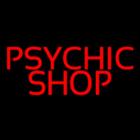 Red Psychic Shop Leuchtreklame