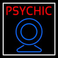 Red Psychic With Crystal Leuchtreklame