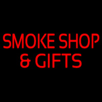 Red Smoke Shop And Gifts Leuchtreklame