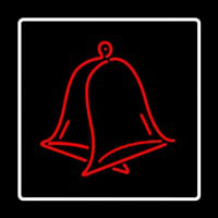 Red Wedding Bell Logo Leuchtreklame