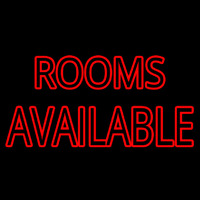 Rooms Available Vacancy Leuchtreklame