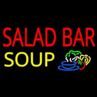 Salad Bar Soup Leuchtreklame