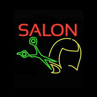 Salon Haircut Logo Leuchtreklame