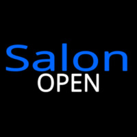 Salon Open Leuchtreklame