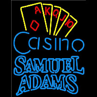 Samuel Adams Poker Casino Ace Series Beer Sign Leuchtreklame