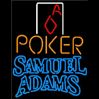 Samuel Adams Poker Squver Ace Beer Sign Leuchtreklame