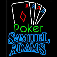 Samuel Adams Poker Tournament Beer Sign Leuchtreklame