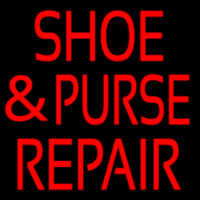 Shoe And Purse Repair Leuchtreklame