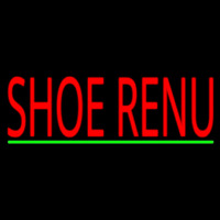 Shoe Renu Green Line Leuchtreklame