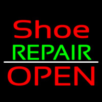 Shoe Repair Open Leuchtreklame