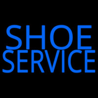 Shoe Service Leuchtreklame