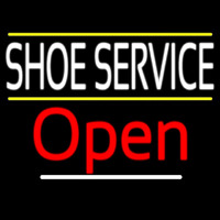 Shoe Service Open Leuchtreklame