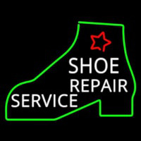 Shoe Service Repair Leuchtreklame