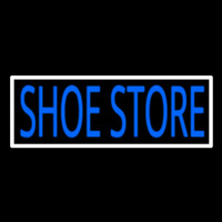 Shoe Store With Border Leuchtreklame