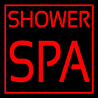 Shower Spa Leuchtreklame