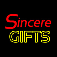 Sincere Gifts Leuchtreklame