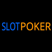 Slot Poker 2 Leuchtreklame