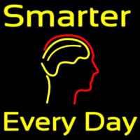 Smarter Every Day Leuchtreklame