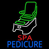 Spa Pedicure Chair Logo Leuchtreklame