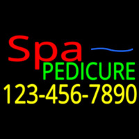 Spa Pedicure With Phone Number Leuchtreklame