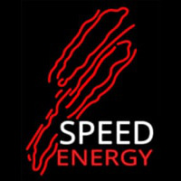 Speed Energy Leuchtreklame