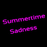 Summertime Sadness Leuchtreklame