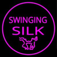 Swinging Silk Leuchtreklame