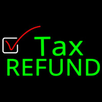 Ta  Refund Leuchtreklame