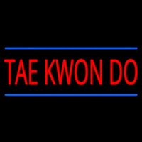 Tae Kwon Do Leuchtreklame