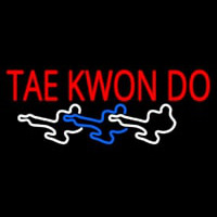 Tae Kwon Do Leuchtreklame