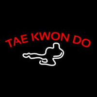 Tae Kwon Do Logo Leuchtreklame