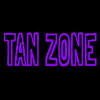 Tan Zone Leuchtreklame