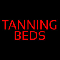 Tanning Beds Leuchtreklame