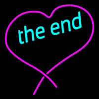 The End Heart Leuchtreklame