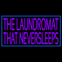 The Laundromat That Never Sleeps Leuchtreklame