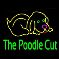 The Poodle Cut 1 Leuchtreklame