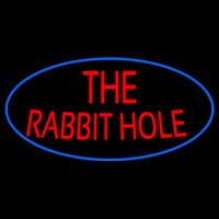 The Rabbit Hole Leuchtreklame