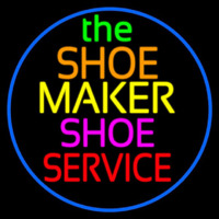 The Shoe Maker Shoe Service Leuchtreklame