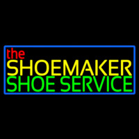 The Shoe Maker Shoe Service Leuchtreklame