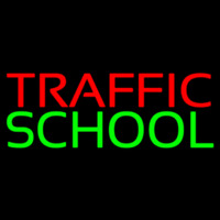 Traffic School Leuchtreklame