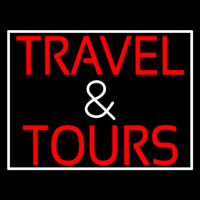 Travel And Tours Leuchtreklame