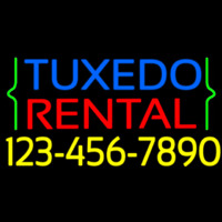 Tu edo Rental With Phone Number Leuchtreklame