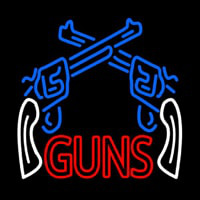 Two Gun Logo Leuchtreklame