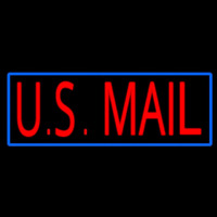 Us Mail Leuchtreklame