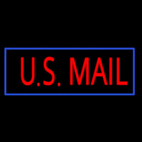 Us Mail Leuchtreklame