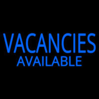 Vacancies Available Leuchtreklame